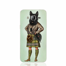 22909 Scottie Dog Kilt scottish terrier Animal cell phone case cover for Samsung Galaxy J1 ACE J5 2016 J7 N9150