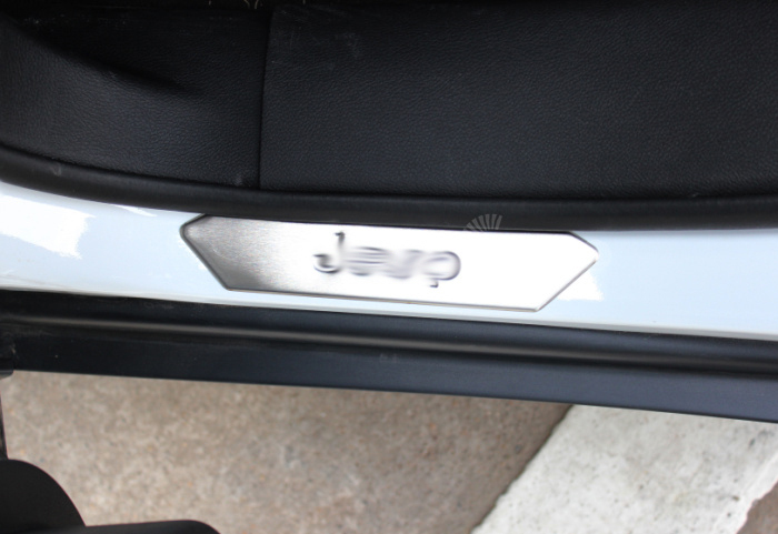 Jeep door sill covers #2