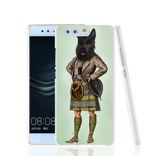 22909 Scottie Dog Kilt scottish terrier Animal phone Cover Case for huawei Ascend P7 P8 P9 lite plus Maimang 4 G8 G7 Y6 honor