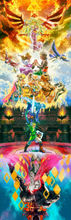 Wall Scroll The Legend of Zelda Skyward Sword cosplay Home Decor Poster