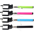 Christmas Party Holiday Gift Battery Free Selfie Stick Portable Mini Wired Monopod Extendable Pen size selfie