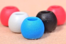 Free shipping 1pair super comfortable sponge isolation headphone Tips headset memory foam sponge earphone ear pads earpiece set