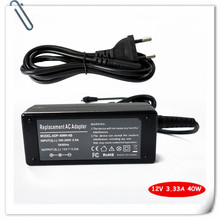 AC Adapter Battery Charger For Samsung ATIV Smart PC XE500T1C-A01NL ATIV Smart PC 500T 12V 3.33A 40W Laptop Power Supply Cord