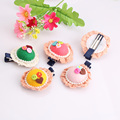 New Barrettes Button Flower Cute Pearl Party Cap Hairpins Festival Hat Hair Clip With Heart Designer