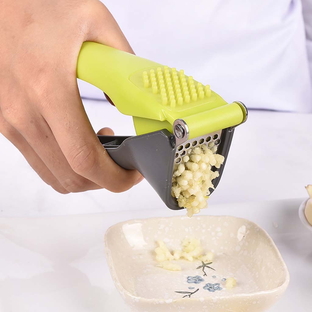 Garlic Press Grinder Crusher Cutter Squeezer Home Kitchen Presser Mincer Tools