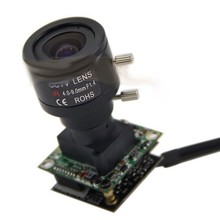 540TVL High Resolution Sharp Sensor PCB Module Camera 4-9mm Lens