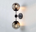 Wall Lamps Contemporary Contracted Style Double burner Magic Beans Glass Adjustable Wall Lamp Cafe Bars Exhibition
