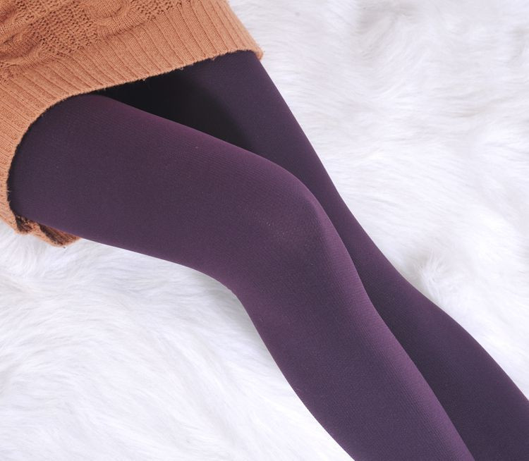 Hot Sale Fall Winter Women Pantyhoses Plus Thicken Velvet Warm Tights Sexy Slim Nylon Stockings Socks_10