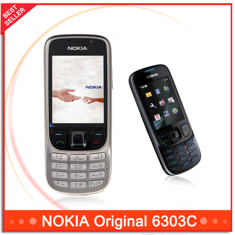 6303 unlocked original nokia 6303C mobile phones cheap phones free shipping