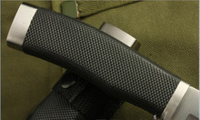 BUCK 009 56HRC 420 fixed Blade knife Outdoor Survival Hunting Tool Fixed Knife Silver Black
