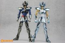 Японское аниме фигура Spot LC модель Saint Seiya Миф Ткань Темного и белого Pegasus Seiya ation рисунок модель игрушка наборы