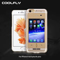 Make Calls Rechargeable External 1200 mah Battery Case for iPhone Power Bank Luxury Case for iPhone