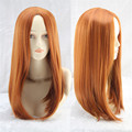 The Avengers costume pastel wig ombre heat resistant synthetic wigs orange wig cheap cosplay wigs for