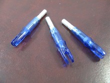 6pcs Automatically Lighted nock compound bow led lighted arrow nock Blue for hunting shooting archery
