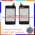 One World Original Quality For Alcatel One Touch Pop C1 PIXI 4007 OT4007 Touch Screen Digitizer