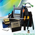 10 In 1 Fiber Optic FTTH Tool Kit with FC 6S Fiber Cleaver and Optical Power