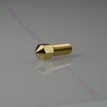 5Pcs diy all metal brass all-in-one nozzle 0.4mm avaliable M8 threaded for 3mm fliament top quality,3d printer accessory/parts