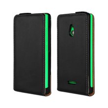 Luxury Genuine Real Leather Case Flip Cover Mobile Phone Accessories Bag Retro Vertical For Nokia XL