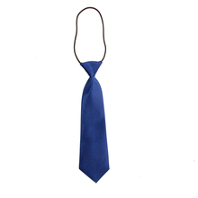 Wholesale Satin Elastic Neck Tie for Wedding Prom Boys Children School Kids