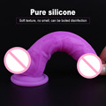 Super Soft Dildo Realistic Huge Penis Sex Toys for Woman Silicone Real Rubber Dick Foreskin Adult