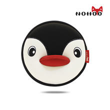 NOHOO Waterproof Animals Shoulder Bag 3D Penguin Printed Handbag Small Circular Cartoon Kids Baby Bags NHK001