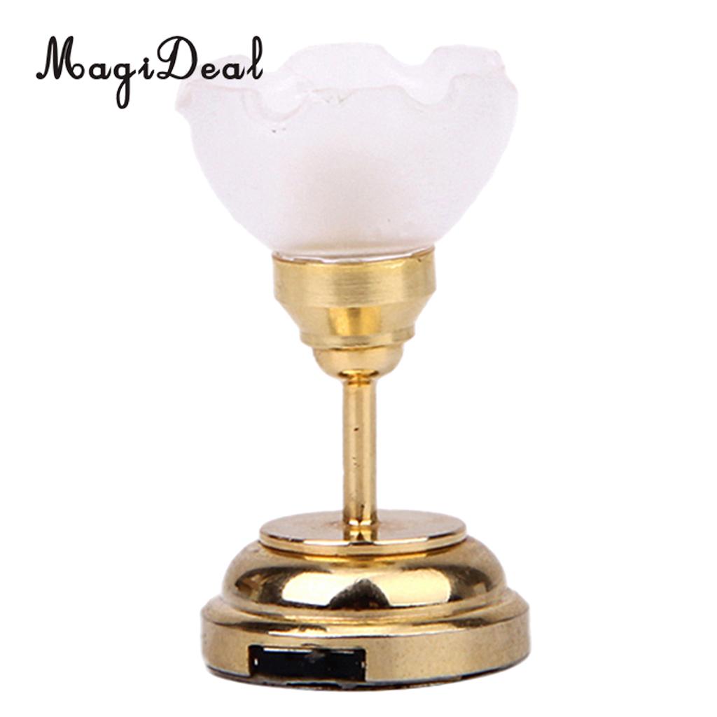 Miniatur LED Deckenleuchte Lampe für 1:12 Dolls House Dekoratives Zubehör 