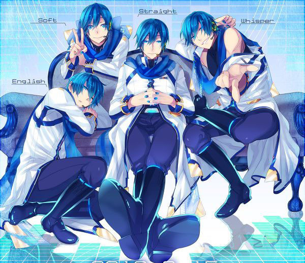 Vocaloid Kaito Cos Clothes Cosplay Anime Costume Harujuku Hatsune