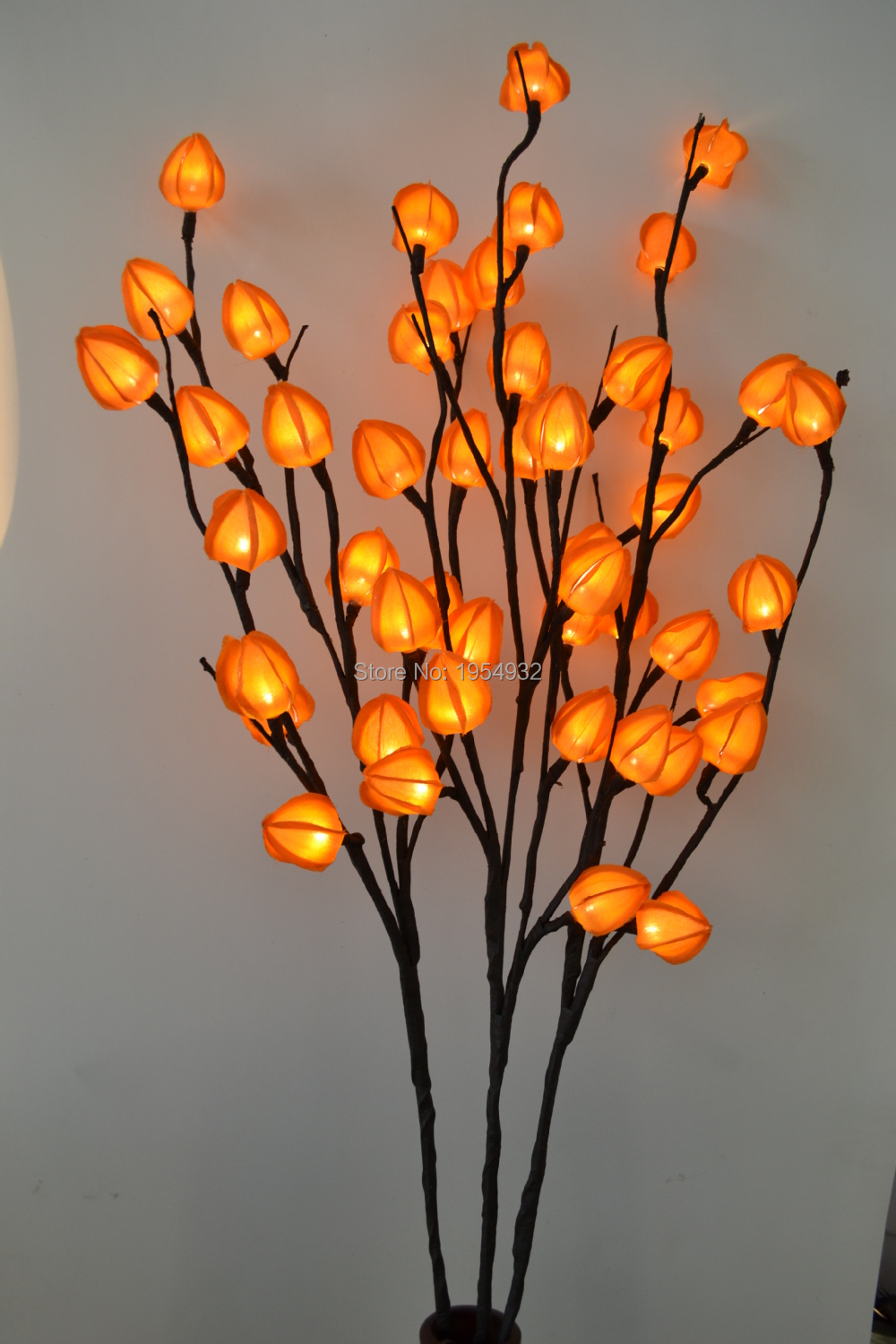 Description Picture 4 of itemLighted Chinese Lantern Branches 39" Height  48 Led  Chinese Lantern Branch Lights 3 color to coice Living Room Decoration