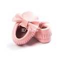 Minor seventh same paragraph Baby Shoes Toddler shoes Bow Shoes Soft soles PU leather Tassel shoes