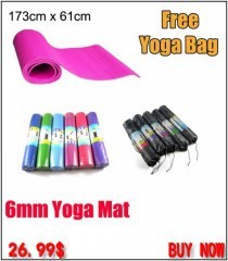 New-Brand-6mm-PVC-Yoga-Gym-Mat-Non-Slip-Pilates-Physio-Fitness-Home-Gym-Free-Carry_conew1