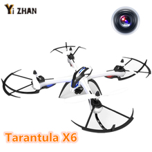Dronen JJRC Tarantula yizhan x6 4CH 2.4GHz 6-Axis gyro with 5.0 mp HD flycam camera rc quadcopter drones con camara brinquedo
