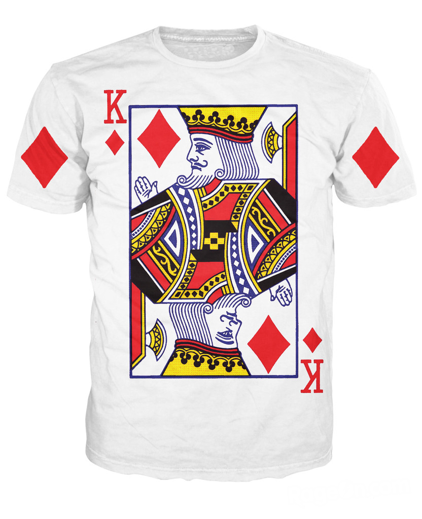 queen of diamonds tshirt