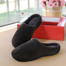 Quality man slippers autumn and winter thermal cotton-padded slippers memory foam slippers winter slippers