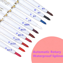 automatic rotary lip liner long-lasting natural brand makeup sexy products lady waterproof beauty maquillage 2015 lip pencil