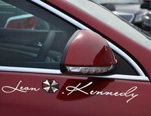 1pair Umbrella Resident Evil car sticker reflective sticker decal styling for Toyota Ford VW Kia Lada