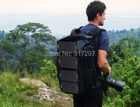 Portable Solar Charger for Camping+ 14W Mono Fodable Solar Panel + Double USB Output + Waterproof Solar Rechargeable Folding Bag Portable Solar Charger for Camping+ 14W Mono Fodable Solar Panel + Double USB Output + Waterproof Solar Rechargeable Folding Bag