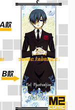 Anime Home Decor Poster Wall Scroll Black Butler 2 Ciel Phantomhive Cosplay Gift