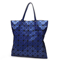Top Design Fashion Bao Bao Famous Designer Issey Handbag Matt surface Pu Shoulder Bag Quilted Foldable