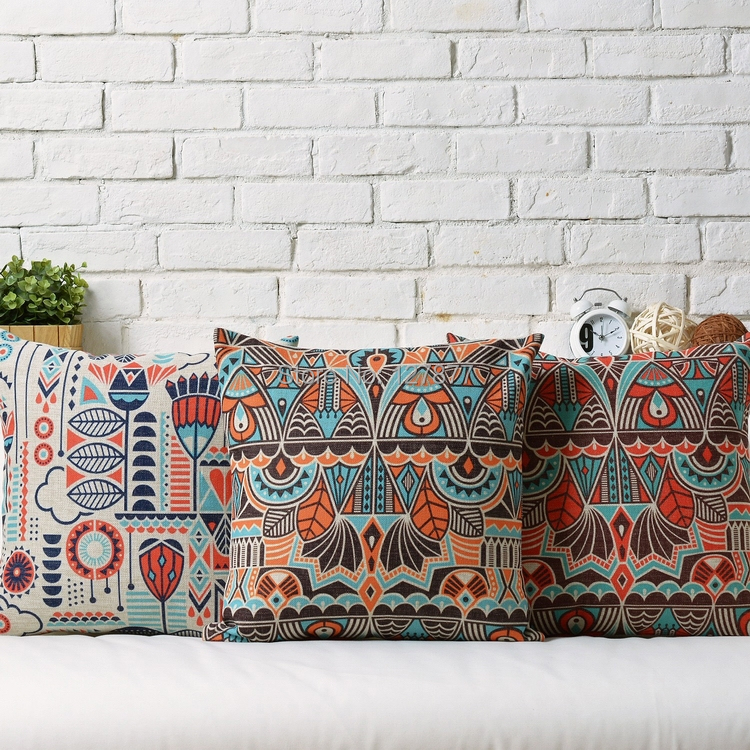 Nordic Bohemian Cartoon Cushion Modern Stylish Throw Pillows