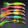 6pcs lot Squid Lure Wobbler 14cm 40g Sleeve Fish Fishing Lures Tackle For Trolling Bionic Artificial