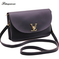 Famous Designer Brand Bag Women leather Handbags Women V Letter Clutches Crossbody Bag Female Black Shoulder