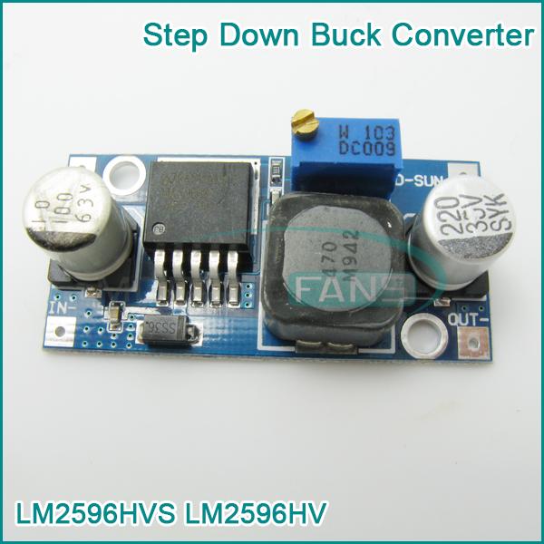 DC-DC LM2596HVS LM2596HV Adjustable Step Down Buck Converter Power Module