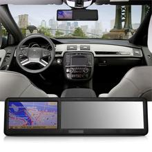 4 3inch Touch Screen Car GPS Navigation Bluetooth 2 0 Rearview Mirror EU Map Support FM