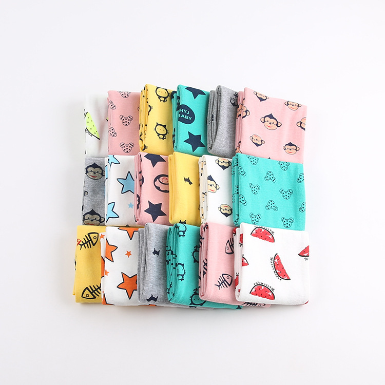 2015 free shipping cotton star fish bone anchors flag bear grid boat dog cat dots fawn glass design baby scarf kids collar