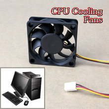 60x60x15mm 3 Pin 12V Case Computer Cooler Cooling Fan PC Black Free Shipping