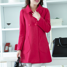Long Wool Coat Women Jacket Winter Womens Jackets And Coats Manteau Femme 2015 Cappotto Donna Casaco Feminino Abrigos Mujer XXXL