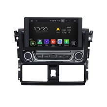 Cortex A9 HD 1024*600 Quad Core 1.6G CPU 16GB Flash Android 5.1.1 Car DVD Player Radio GPS Navi Stereo for Toyota Yaris 2014