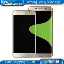 Original Samsung Galaxy S6 Edge G925F G920F Mobile Phone Octa Core 3GB RAM 32GB ROM LTE 16MP 5.1″inch Android 5.0 Smart Phone