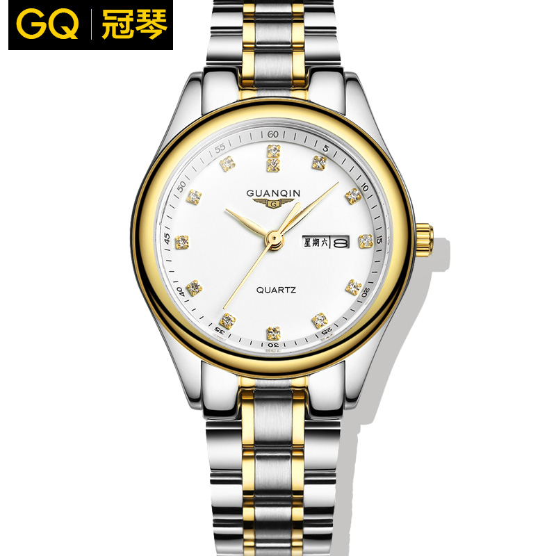 Watches female form waterproof quartz watch stainless steel watch fashion diamond watches Miss Shi Yingbiao