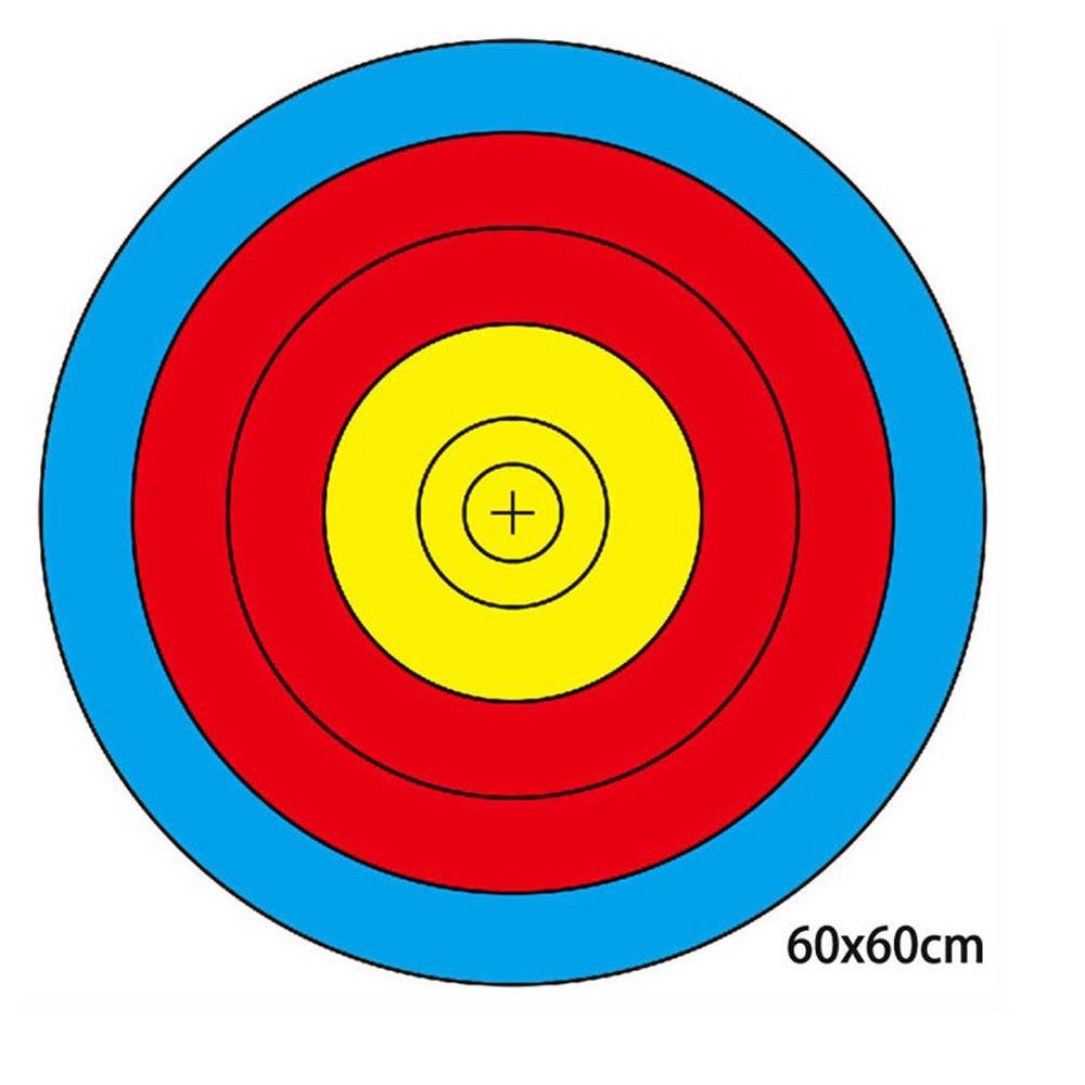 10 pcs SEC 60 60 cm Archery Shooting Target Paper Bow Hunting Archery Kit
